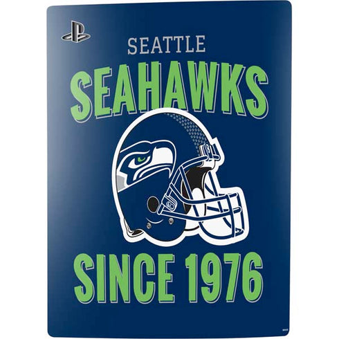 NFL Seattle Seahawks Helmet PS5 Digital Edition Console Skin