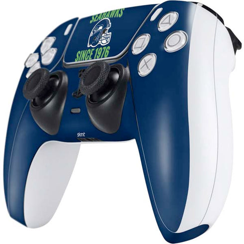 NFL Seattle Seahawks Helmet PS5 Controller Skin