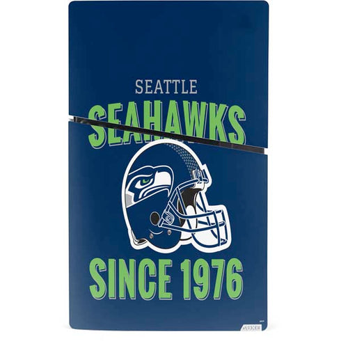 NFL Seattle Seahawks Helmet PS5 Slim Digital Edition Bundle Skin