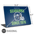 NFL Seattle Seahawks Helmet Universal Laptop 16.6in (13.4 x 9.7in) Skin