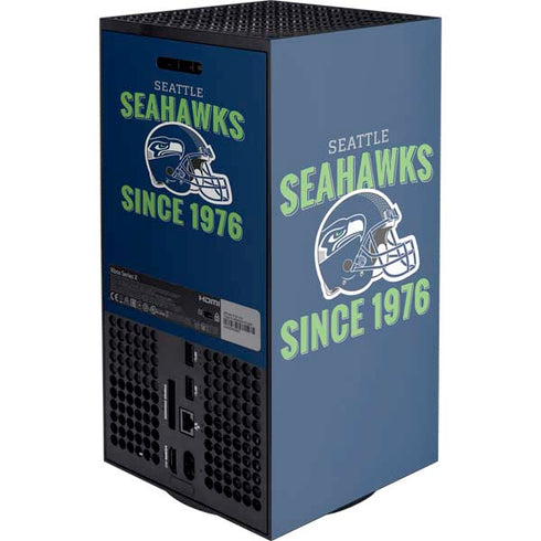 NFL Seattle Seahawks Helmet Xbox Series X Console Skin