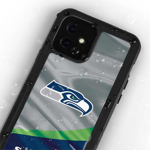 NFL Seattle Seahawks iPhone 12 Mini Waterproof Case