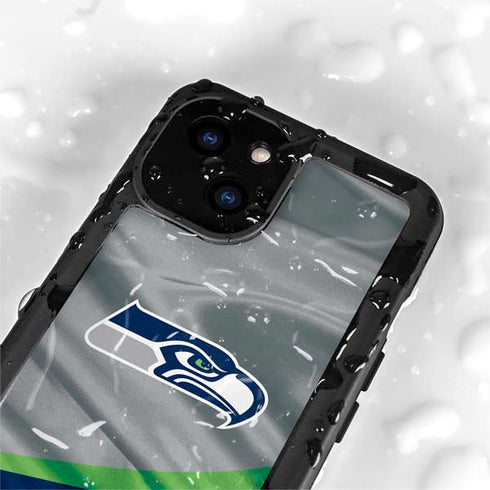 NFL Seattle Seahawks iPhone 13 Mini Waterproof Case