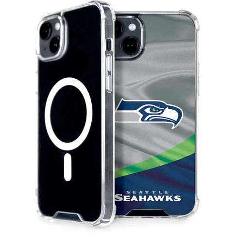 NFL Seattle Seahawks iPhone 15 Plus MagSafe Case