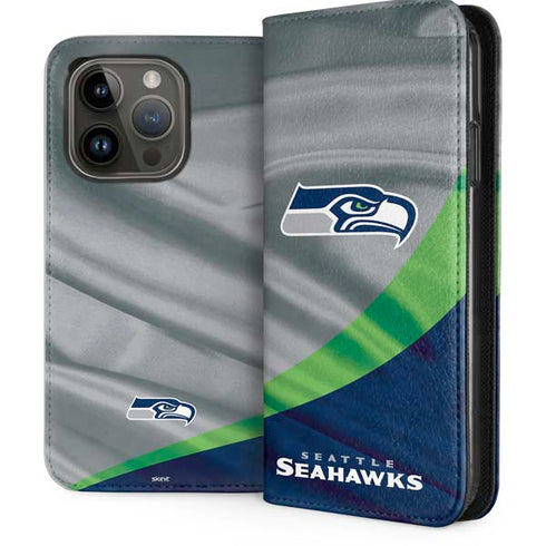 NFL Seattle Seahawks iPhone 14 Pro Folio Case