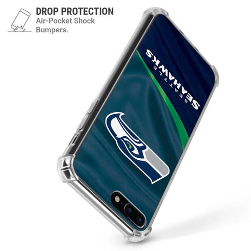 NFL Seattle Seahawks iPhone 7/8 Plus Clear Case