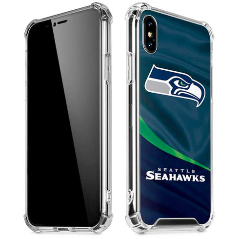 NFL Seattle Seahawks iPhone X/XS Clear Case