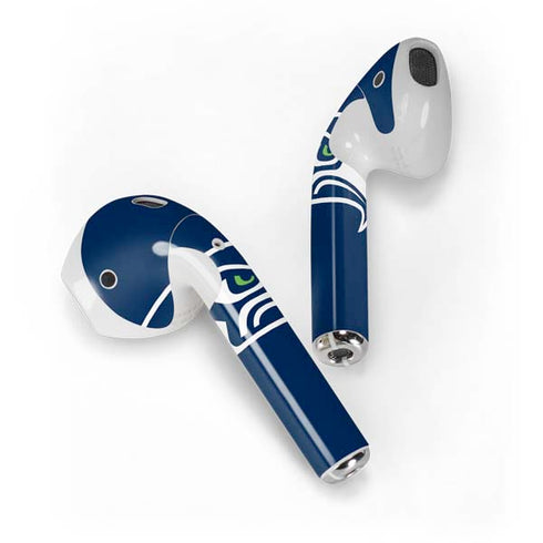 NFL Seattle Seahawks Large Logo Apple AirPods Skin