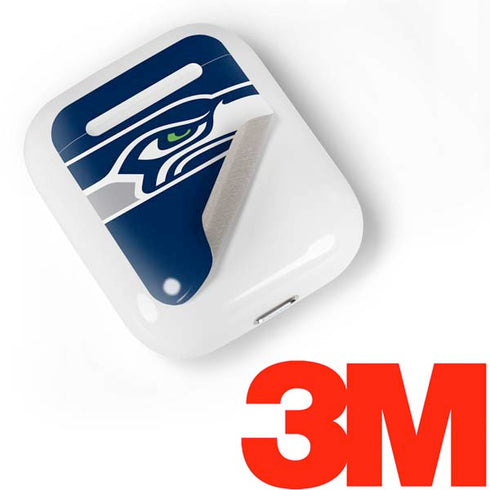 NFL Seattle Seahawks Large Logo Apple AirPods Skin