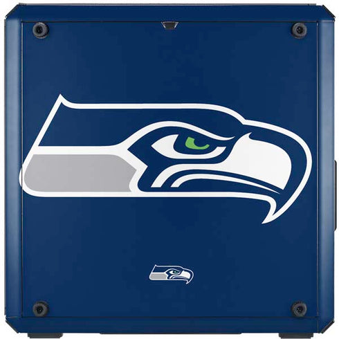 NFL Seattle Seahawks Large Logo Cooler Master MasterBox Q300L Mini Tower Skin