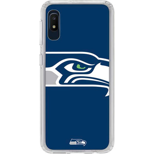 NFL Seattle Seahawks Large Logo Galaxy A10e Clear Case