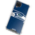 NFL Seattle Seahawks Large Logo Galaxy A12 Clear Case