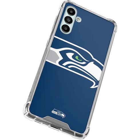 NFL Seattle Seahawks Large Logo Galaxy A13 5G Clear Case