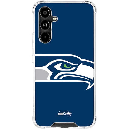 NFL Seattle Seahawks Large Logo Galaxy A54 5G Clear Case