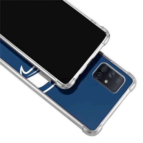 NFL Seattle Seahawks Large Logo Galaxy A71 5G Clear Case