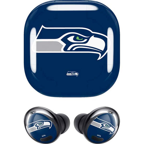 NFL Seattle Seahawks Large Logo Galaxy Buds Pro Skin