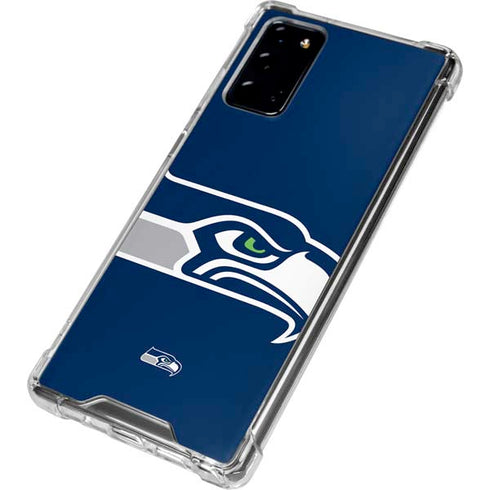 NFL Seattle Seahawks Large Logo Galaxy Note20 5G Clear Case