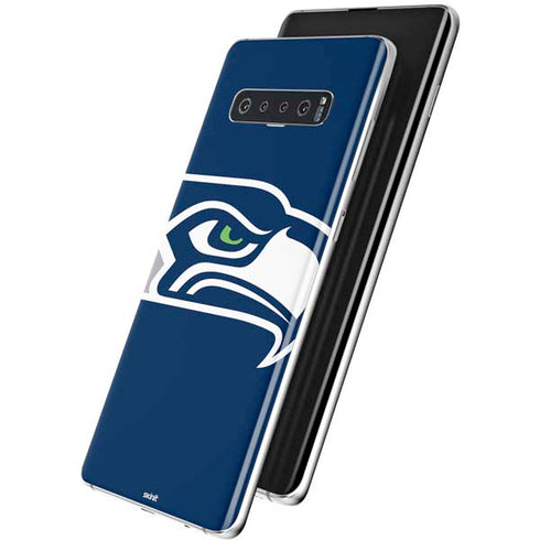 NFL Seattle Seahawks Large Logo Galaxy S10 Plus Skin