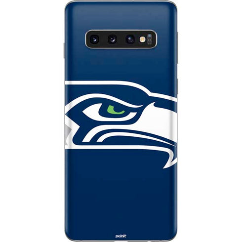 NFL Seattle Seahawks Large Logo Galaxy S10 Skin