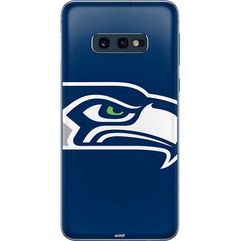 NFL Seattle Seahawks Large Logo Galaxy S10e Skin