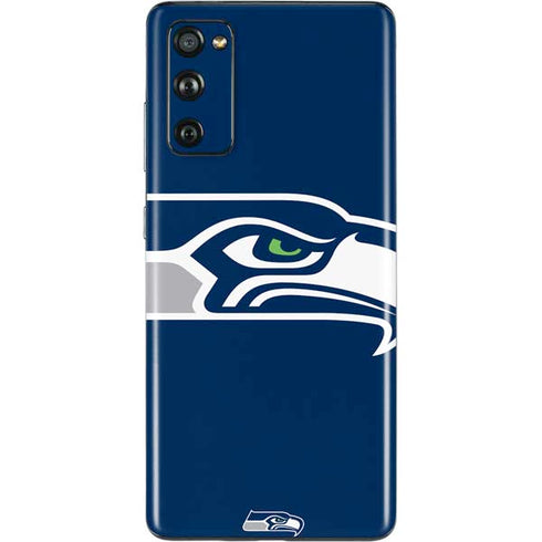 NFL Seattle Seahawks Large Logo Galaxy S20 Fan Edition Skin