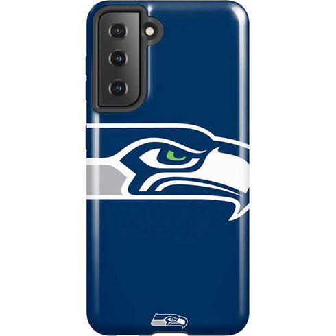 NFL Seattle Seahawks Large Logo Galaxy S21 5G Pro Case