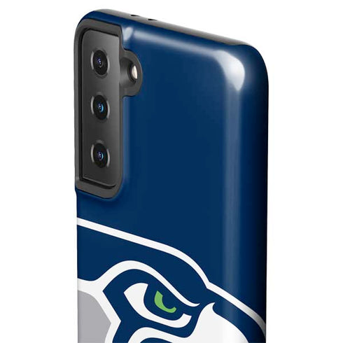 NFL Seattle Seahawks Large Logo Galaxy S21 FE Pro Case