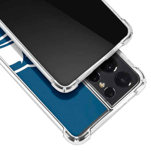 NFL Seattle Seahawks Large Logo Galaxy S21 Ultra 5G Clear Case