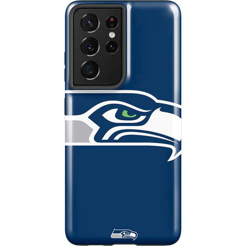 NFL Seattle Seahawks Large Logo Galaxy S21 Ultra 5G Pro Case