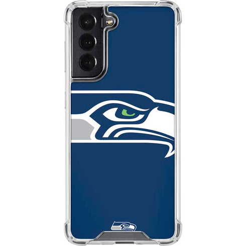 NFL Seattle Seahawks Large Logo Galaxy S22 Clear Case