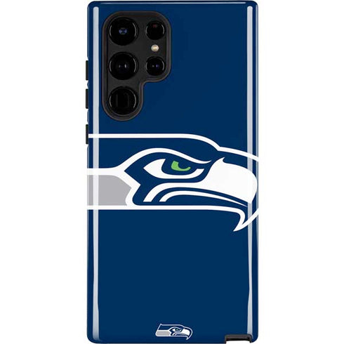 NFL Seattle Seahawks Large Logo Galaxy S22 Ultra Pro Case