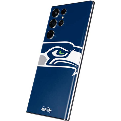 NFL Seattle Seahawks Large Logo Galaxy S22 Ultra Skin