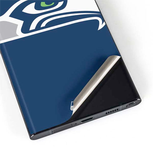 NFL Seattle Seahawks Large Logo Galaxy S22 Ultra Skin