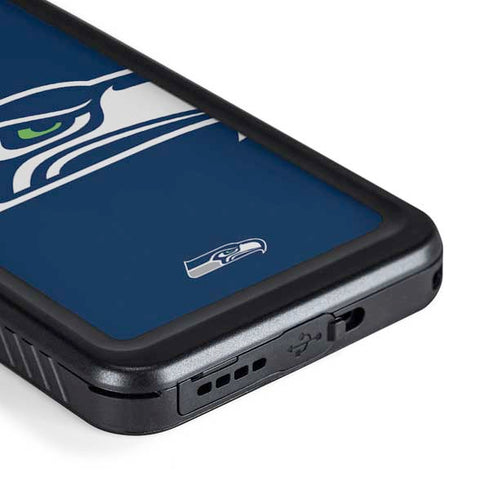 NFL Seattle Seahawks Large Logo Galaxy S23 Waterproof Case