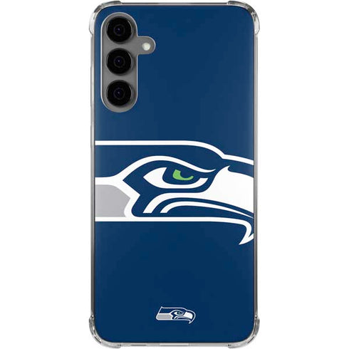 NFL Seattle Seahawks Large Logo Galaxy S24 Plus Clear Case