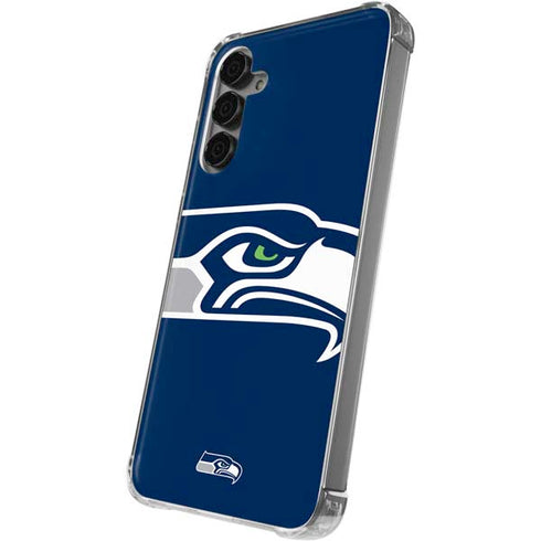 NFL Seattle Seahawks Large Logo Galaxy S24 Plus Clear Case
