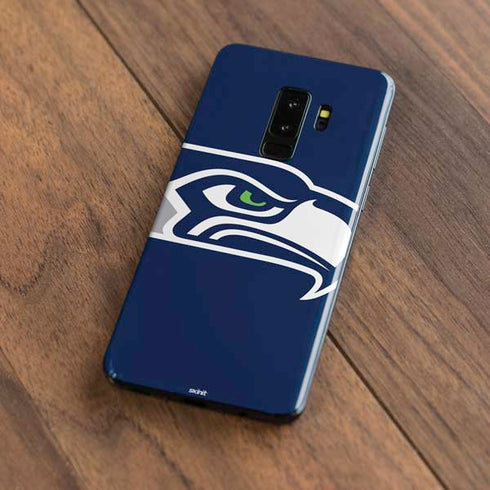 NFL Seattle Seahawks Large Logo Galaxy S9 Plus Skin