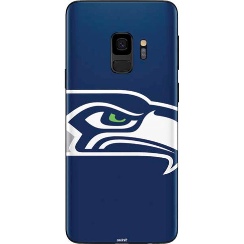 NFL Seattle Seahawks Large Logo Galaxy S9 Skin