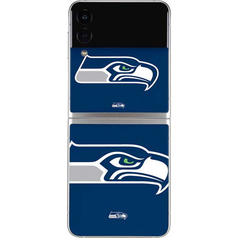 NFL Seattle Seahawks Large Logo Galaxy Z Flip3 5G Skin