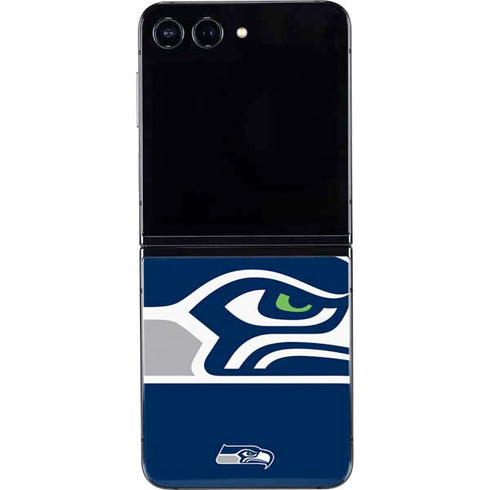 NFL Seattle Seahawks Large Logo Galaxy Z Flip5 5G Skin