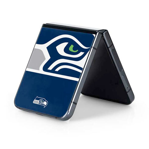 NFL Seattle Seahawks Large Logo Galaxy Z Flip5 5G Skin