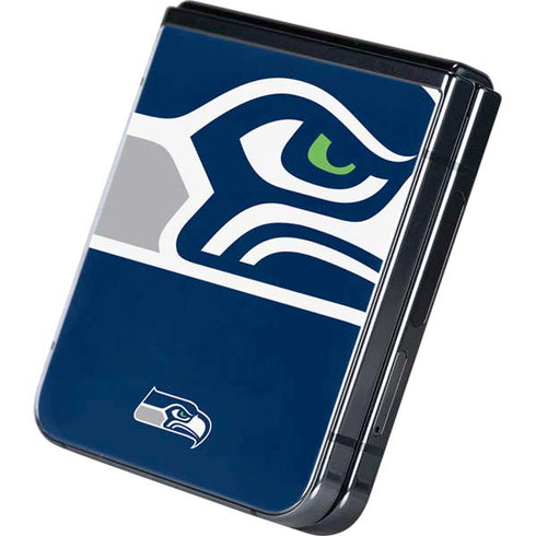 NFL Seattle Seahawks Large Logo Galaxy Z Flip5 5G Skin