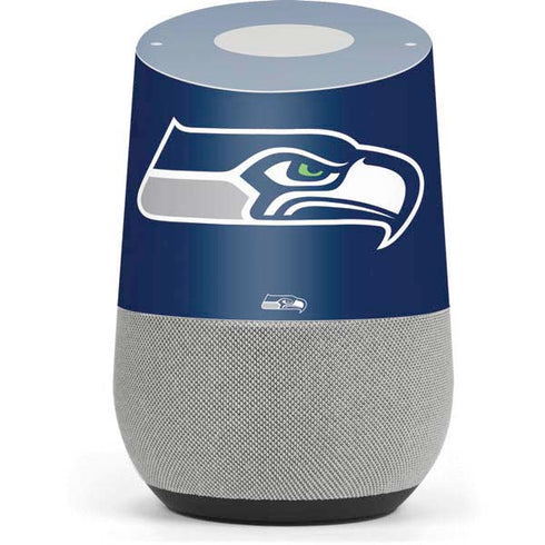 NFL Seattle Seahawks Large Logo Google Home Skin