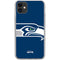 NFL Seattle Seahawks Large Logo iPhone 11 Clear Case