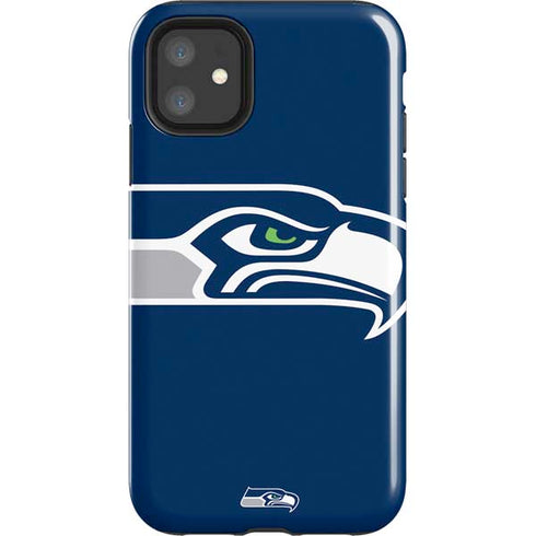 NFL Seattle Seahawks Large Logo iPhone 11 Impact Case