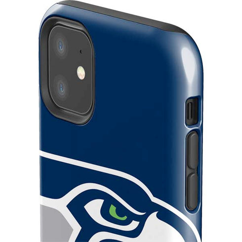 NFL Seattle Seahawks Large Logo iPhone 11 Impact Case