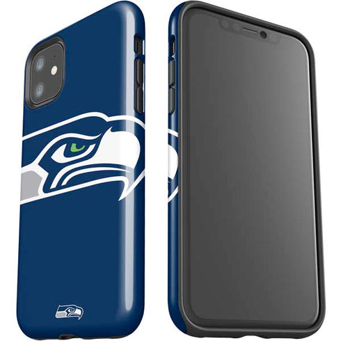 NFL Seattle Seahawks Large Logo iPhone 11 Impact Case