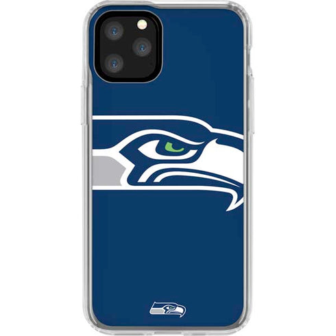 NFL Seattle Seahawks Large Logo iPhone 11 Pro Clear Case