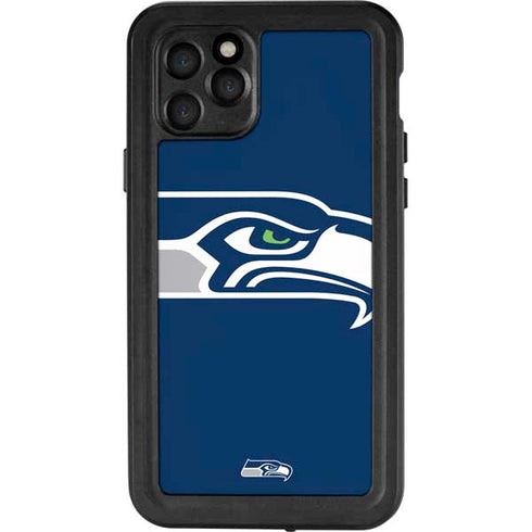 NFL Seattle Seahawks Large Logo iPhone 11 Pro Waterproof Case