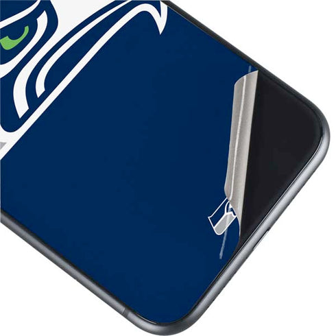 NFL Seattle Seahawks Large Logo iPhone 11 Skin